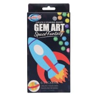Crafty Bitz Gem Art Stickers Space Fantasy Pack of 6