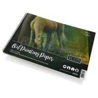 Icon A4 Wiro Oil Painting Pad 240gsm 12 Sheets - Perfect For Artists