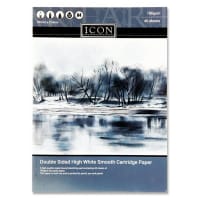 Icon A4 Sketch Book 185gsm 40 Sheets - High-Quality Paper