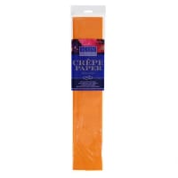 Icon Craft Crepe Paper 17gsm - Orange - Fun Craft Material