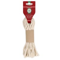 Icon Craft Cotton Rope - 5m x 6mm - Ideal for Crafts and Home Decor