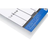 Icon Craft A3 White Craft Card 220gsm Pack of 10 Sheets - For Quality Crafts
