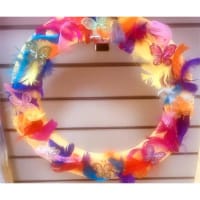 Icon Craft Styrofoam Flat Back Wreath 405mm Diameter - Craft and Decor