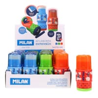 Milan Ninjutsu Eraser & Sharpener - Fun Design for Creative Minds
