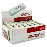 Milan Factis Ink & Pencil Eraser - Ideal for All Types of Pencils