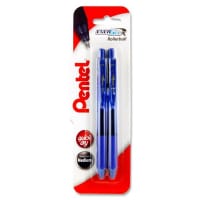 Pentel Energel-X Bl107 0.7mm Rollerball Gel Pens Blue Pack of 2 - Excellent for Note-taking