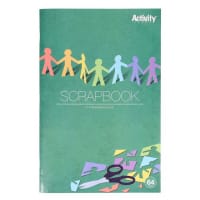 Premier Activity Scrap Book 360X240mm 64 Page - Great for School Projects