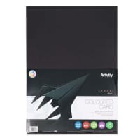 Premier Activity A3 160gsm Black 100 Sheets - Reliable Paper for Art and Design