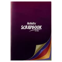 Premier Activity A4 Scrapbook 80 Pages - Perfect for Preserving Memories
