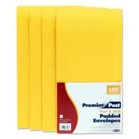 Premier Post Padded Envelopes Size B 140X225 Pack of 4 - Convenient for Smaller Items