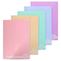 Premier A4 Durable Cover Manuscript Book 160 Pages Pastel Assorted Colours - Stylish and Functional