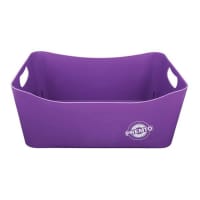 Premto Large Storage Basket Grape Juice - Great for Organizing Toys and Accessories