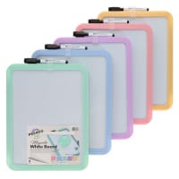 Premto Pastel Magnetic Dry Wipe Whiteboard with Dry Erase Marker - Versatile Writing Board