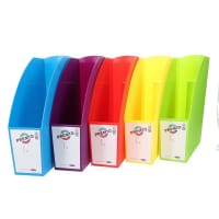 Premto S1 Magazine Organiser Assorted Colours - Perfect for Filing Magazines and Documents