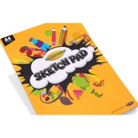 World of Colour Sketch Pad A4 - 90gsm, 30 Sheets - High-Quality Artist Paper