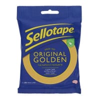 Sellotape Original Golden Tape 18mm x 66m - Essential office supplies for everyday use