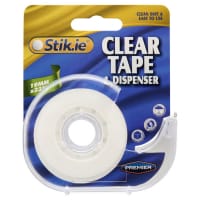 Stik-Ie Tape with Dispenser 19mm x 33m - Essential stationery for organization