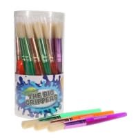 World Of Colour Big Grippers Paint Brush Round Head - Perfect for Detailed Painting
