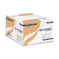 Lucart Pack of 15 Professional Recycled 1Ply CFold Hand Towels 176 Sheets Green 862095E
