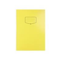 Silvine Tough Shell Exercise Book A4+ Yellow (Pack of 25) EX154