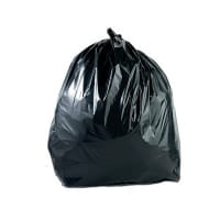Refuse Sack Pack of 200 Light Duty Black LD39001