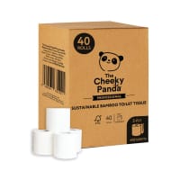 Cheeky Panda Pack of 40 2Ply Toilet Tissue 400 Sheets