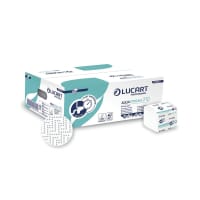 Lucart Pack of 40 Aquastream 210m Bulk Toilet Paper 210 Sheets 811B68J