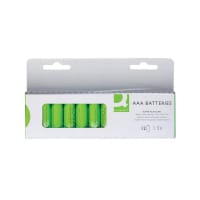 Q-Connect AAA Alkaline Batteries (Pack of 12) KF14342