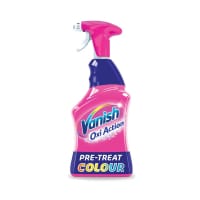 Vanish Pack of 6 Oxi Action Fabric Stain Remover Spray 500ml 3077459