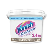 Vanish Oxi Action Stain Remover Powder For Whites 2.4Kg 3262152 Single Pack