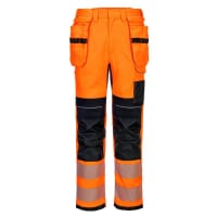 Portwest FR415 PW3 FR HVO Holster Trousers Orange/Black 33