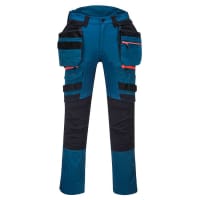 Portwest DX452 DX4 Women's Detachable Holster Pocket Trousers Metro Blue 34