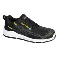 Portwest FC06 Eco Fly Composite Trainer S1PS SR FO Black/Yellow 37