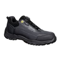 Portwest FE05 Girder Composite Low Shoe S3S ESD SR FO Black/Grey 37