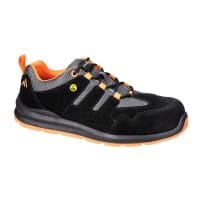 Portwest FE07 Composite Trainer S1 ESD SR FO Black/Orange 40