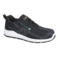Portwest FC06 Eco Fly Composite Trainer S1PS SR FO Black/Blue 45