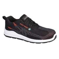 Portwest FC06 Eco Fly Composite Trainer S1PS SR FO Black/Red 45