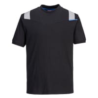 Portwest FR712 WX3 Flame Resistant T-Shirt Black L