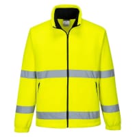 Portwest F303 Hi-Vis Windbreaker Fleece Yellow L