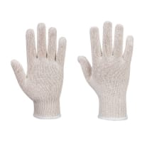 Portwest AB030 String Knit Liner Glove (288 Pairs) White L