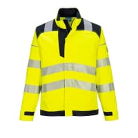Portwest FR714 PW3 FR Hi-Vis Work Jacket Yellow/Black M