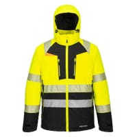 Portwest DX430 DX4 Hi-Vis Class 2 Winter Jacket Yellow/Black S