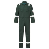 Portwest FR50 Flame Resistant Anti-Static Coverall 350g Green XL
