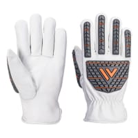 Portwest A742 Impact Driver Glove (Unlined) White XL