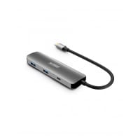 Urban Factory MHC40UF laptop dock/port replicator Wired USB 3.2 Gen 1 (3.1 Gen 1) Type-C Grey