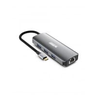 Urban Factory MHC55UF laptop dock/port replicator Wired USB 3.2 Gen 1 (3.1 Gen 1) Type-C Grey