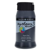 Daler Rowney System3 500Ml Acrylic Paint - Paynes Grey Perfect for Moody and Atmospheric Art