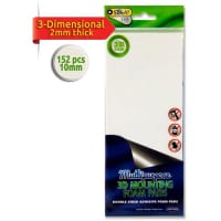 Stik-Ie Pack of 152 10Mm 3D Mounting Foam Pads - Circle 52