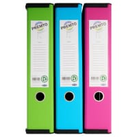 Premto PP Box File - Assorted Colours Available - Ideal for Document Storage & Organization