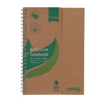 Concept Green A5 Notebook 80 Sheets Ideal for Writing and Notes